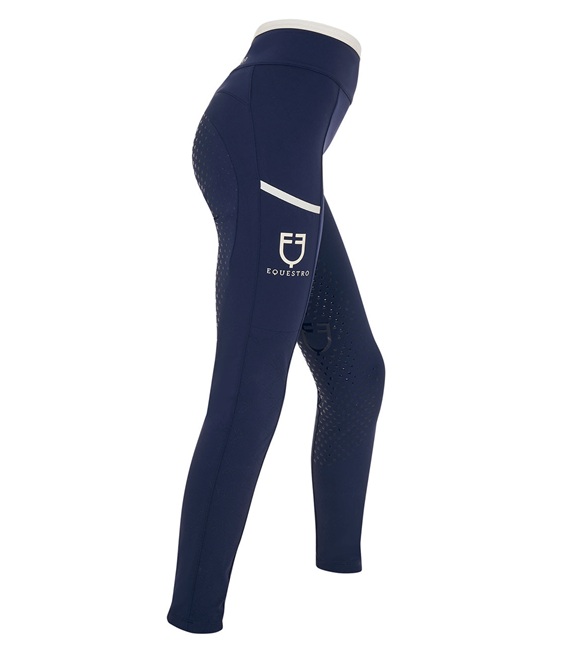 LEGGINGS EQUESTRO YOUNG FULL GRIP HYBRID Pantaloni Junior 